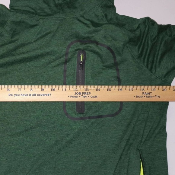 American Eagle/AE Green Men's Pullover, Kangaroo Mesh Pocket, Size S - Picture 9 of 10